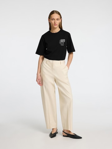 SELECTED T-Shirt in Schwarz