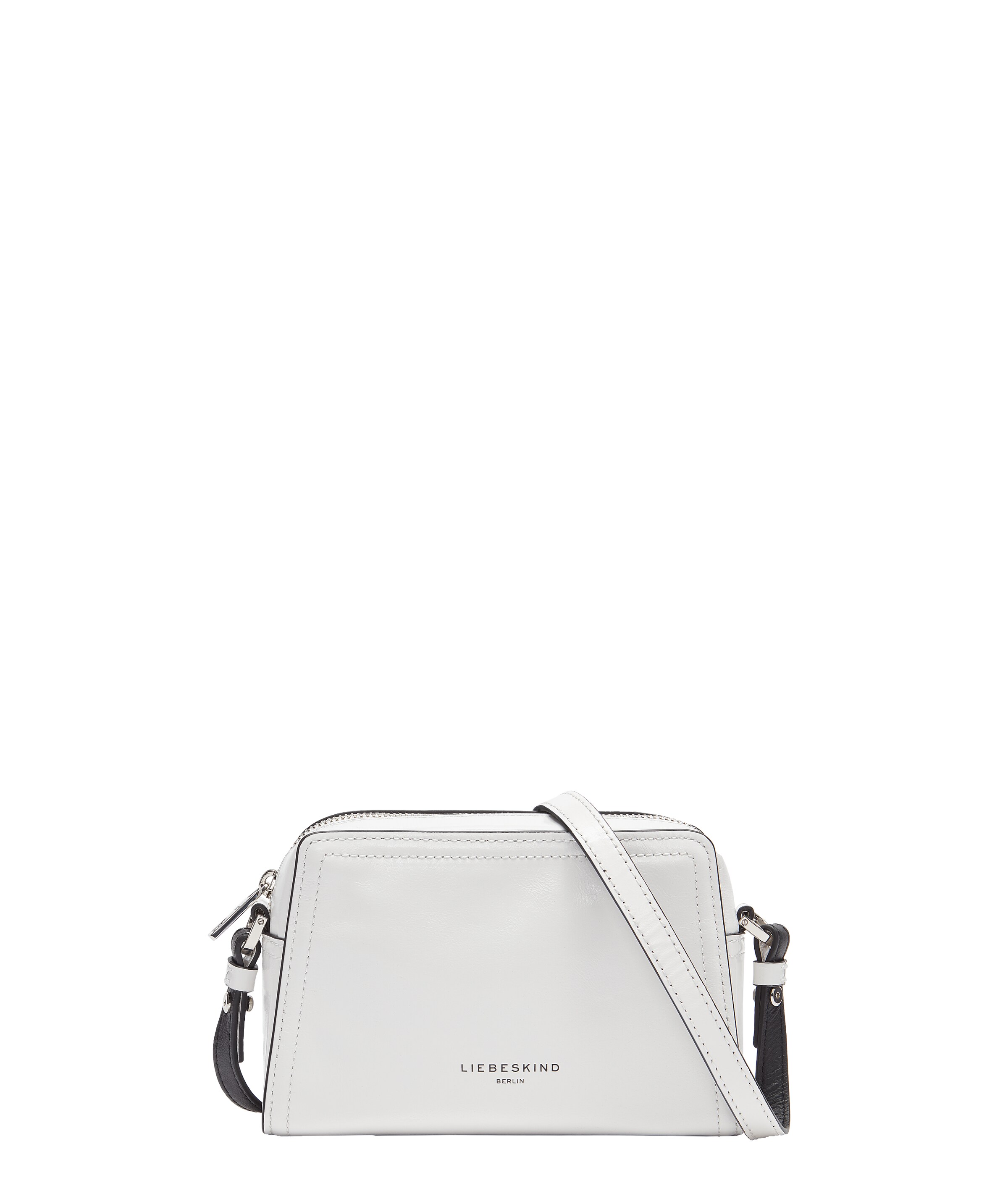 Sac à bandoulière Liebeskind Berlin en blanc : devant