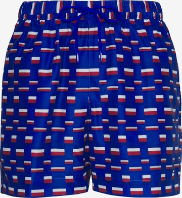 TOMMY HILFIGER Zwemshorts in Blauw: voorkant