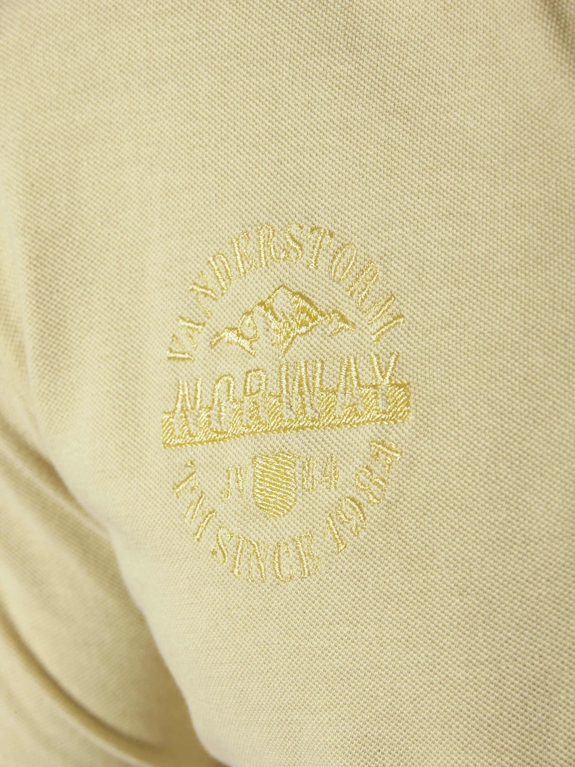 Jan Vanderstorm Shirt 'Gunhelm' in Yellow