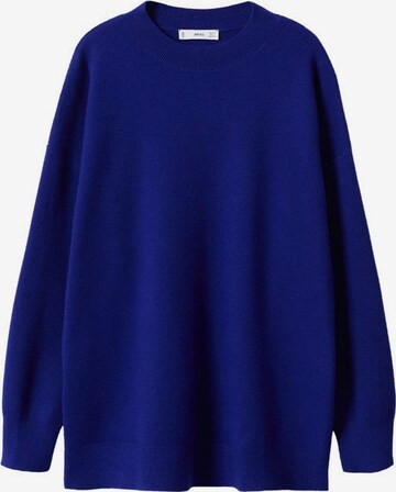 MANGO Sweater 'Lotusk' in Blue: front