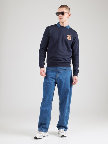 19V69 ITALIA Sweatshirt 'Nico' in Blue