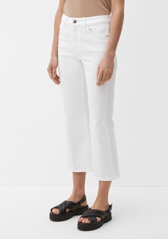 s.Oliver BLACK LABEL Flared Jeans in White