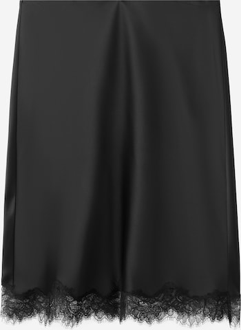 MANGO Spódnica 'SELENA' w kolorze czarny: przód