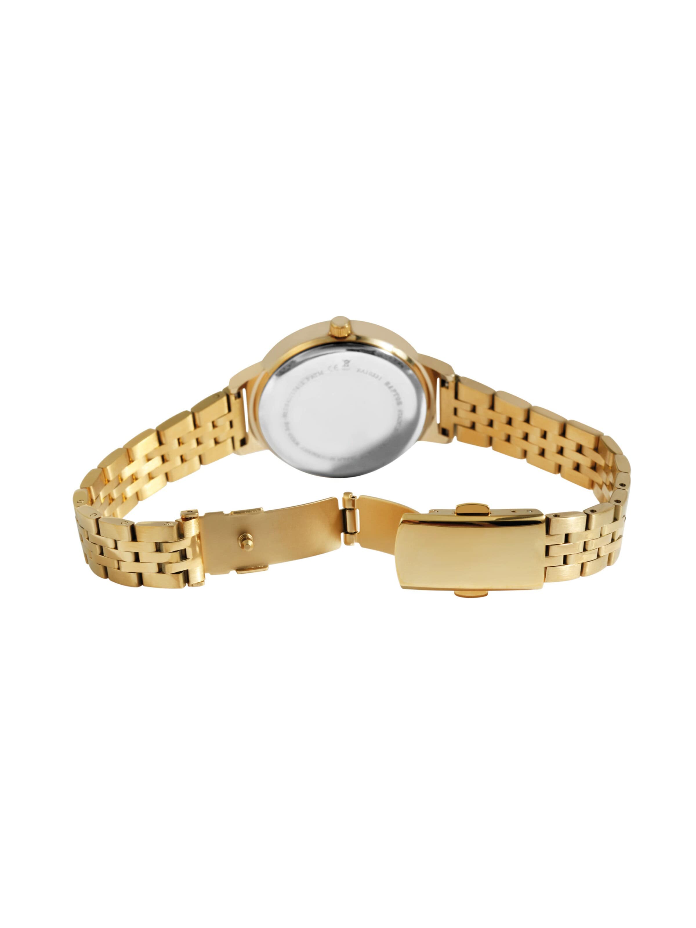 Raptor Analog Watch 'Sara 3 ATM' in Gold