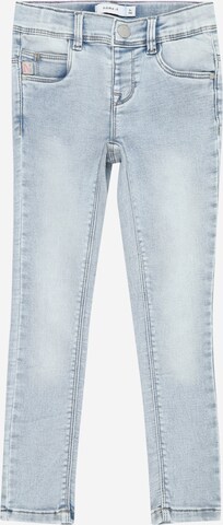 NAME IT Skinny Jeans 'POLLY' i blå: framsida