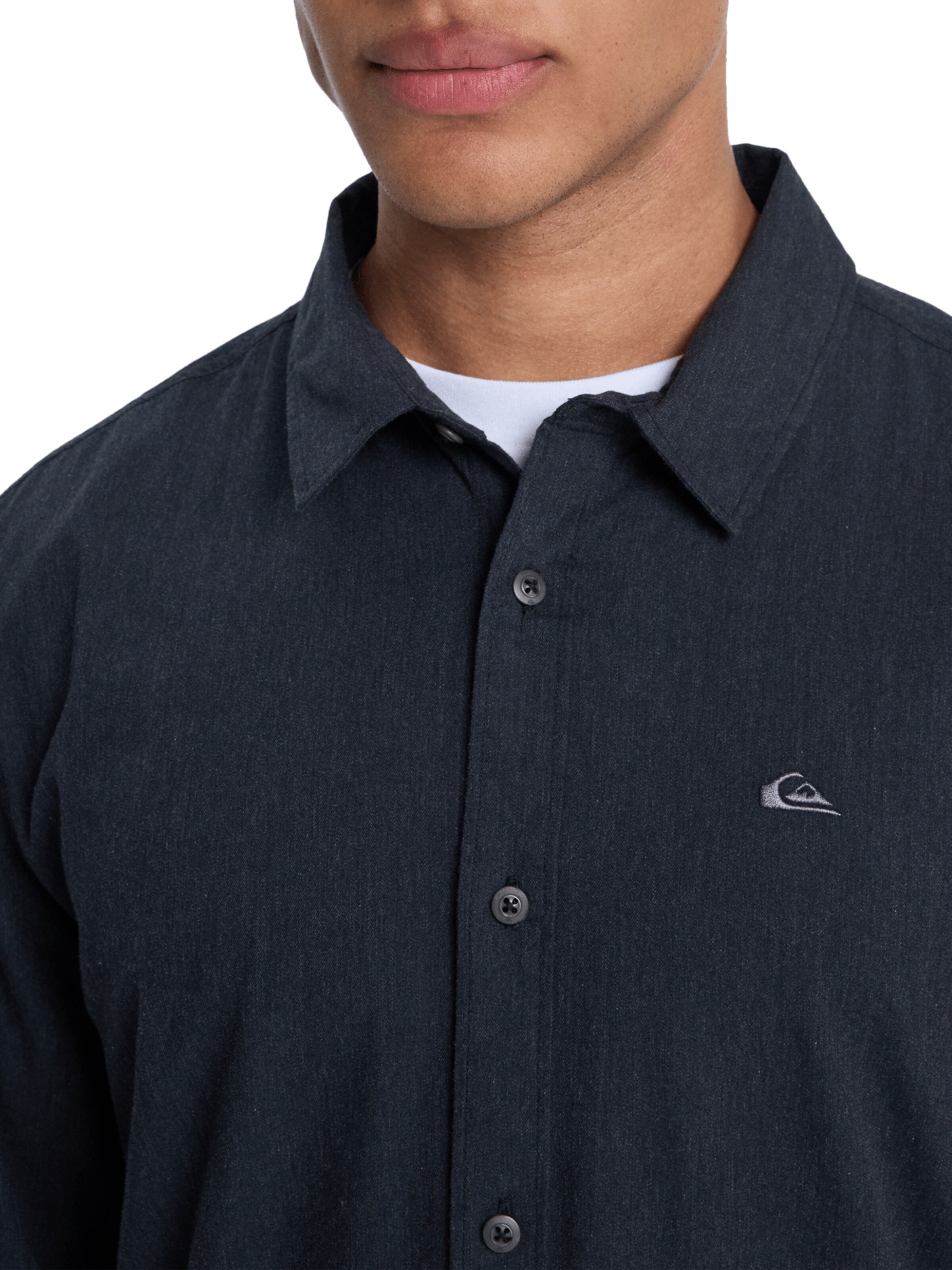 QUIKSILVER Regular Fit Hemd in Schwarz