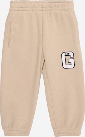smėlio GAP Siaurėjantis Kelnės 'VARSITY': priekis