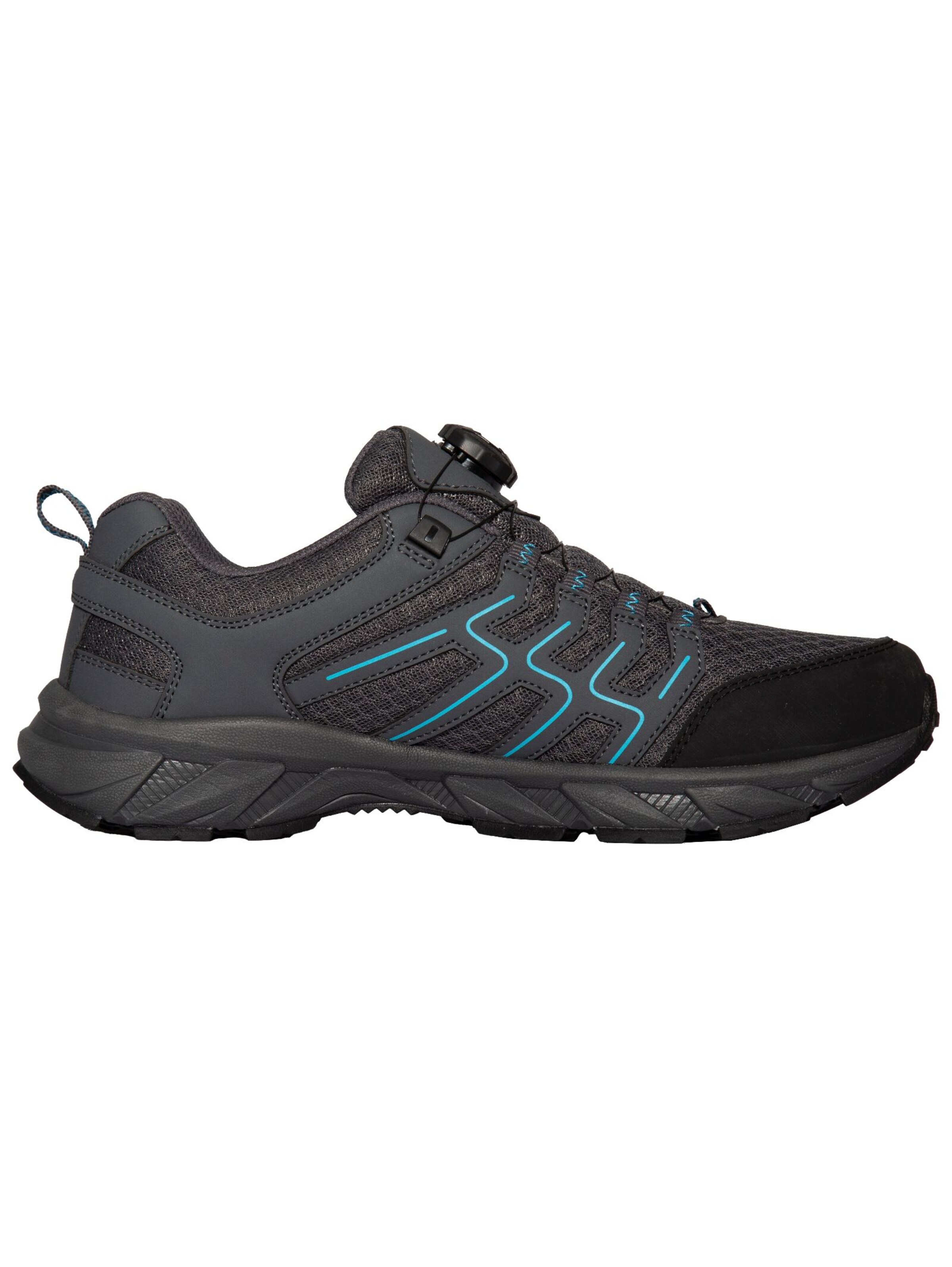 Scarpa bassa di SKOGAN in grigio: lato