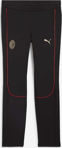 Coupe slim Pantalon de sport PUMA en noir : devant