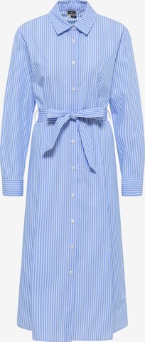 Robe-chemise DreiMaster Maritim en bleu : devant