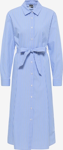 Robe-chemise DreiMaster Maritim en bleu : devant