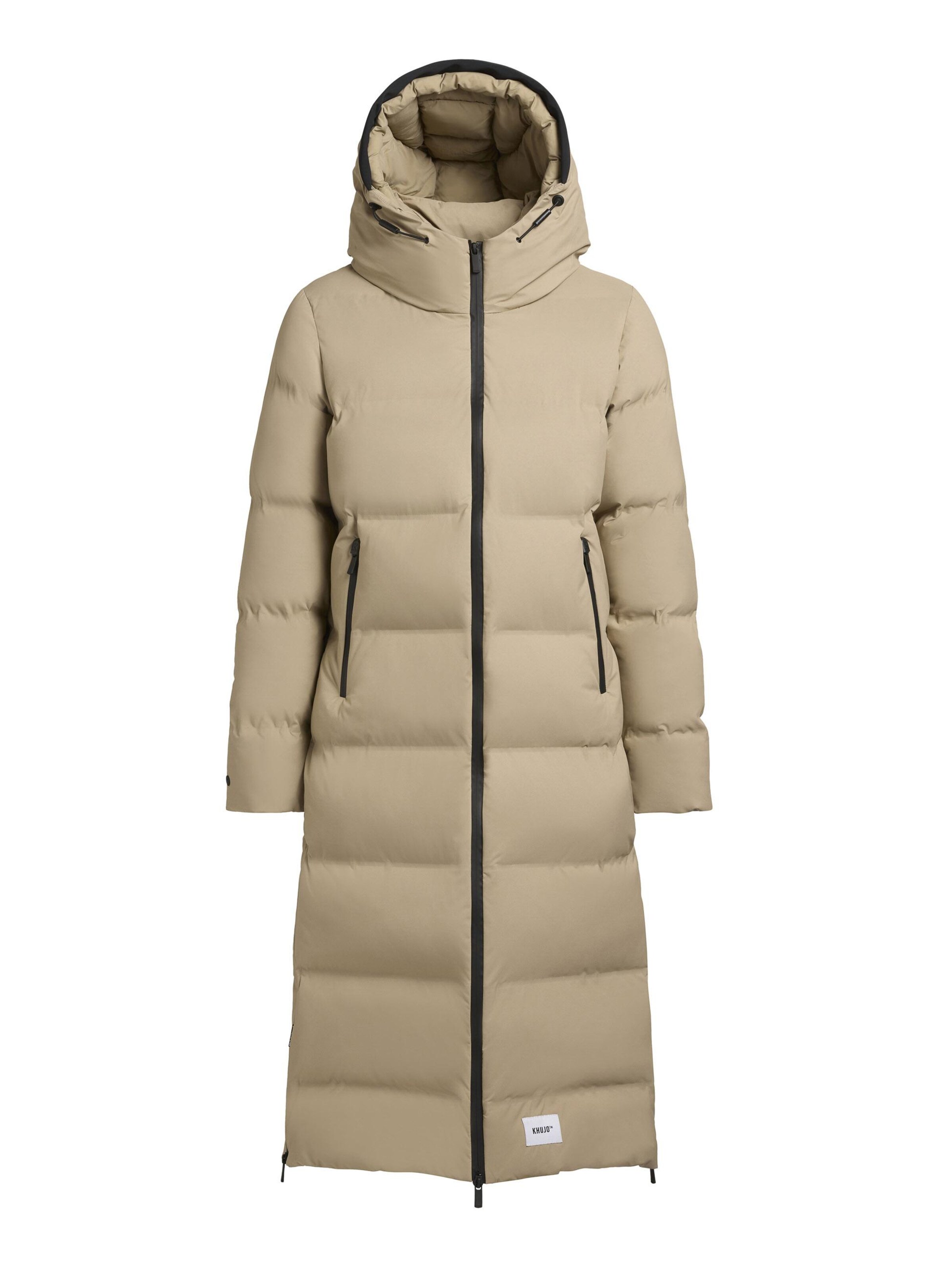 Cappotto invernale 'Larea3-YM' di khujo in beige: frontale
