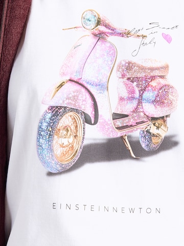 EINSTEIN & NEWTON Tričko 'Scooter' - Biela