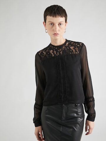 ABOUT YOU Blouse 'Wendy' in Zwart: voorkant