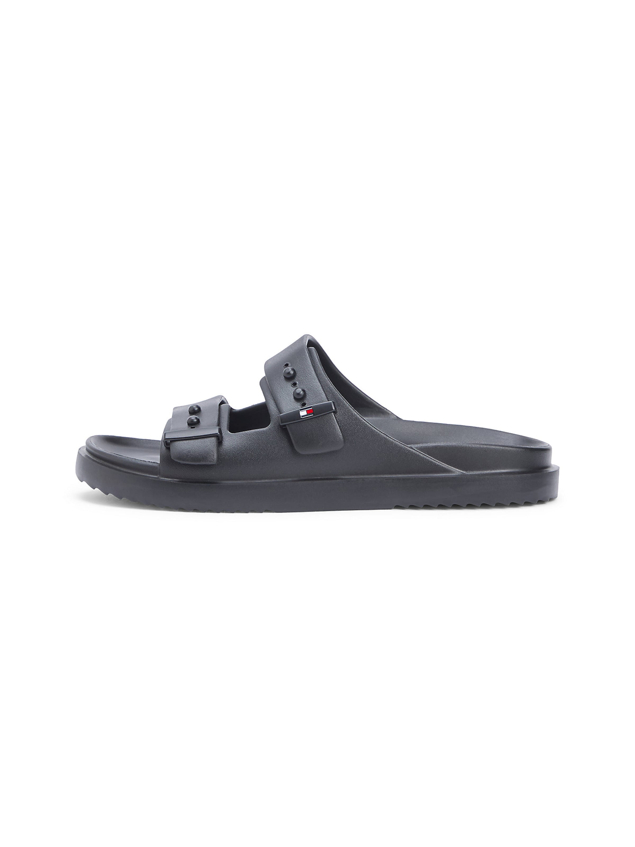 TOMMY HILFIGER Pantolette in Schwarz: Vorderseite