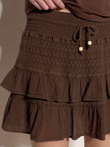 Jupe Apricot en marron