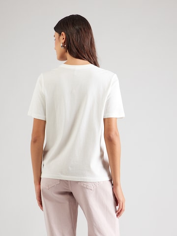 ONLY Μπλουζάκι 'ONLHAPPY' σε λευκό