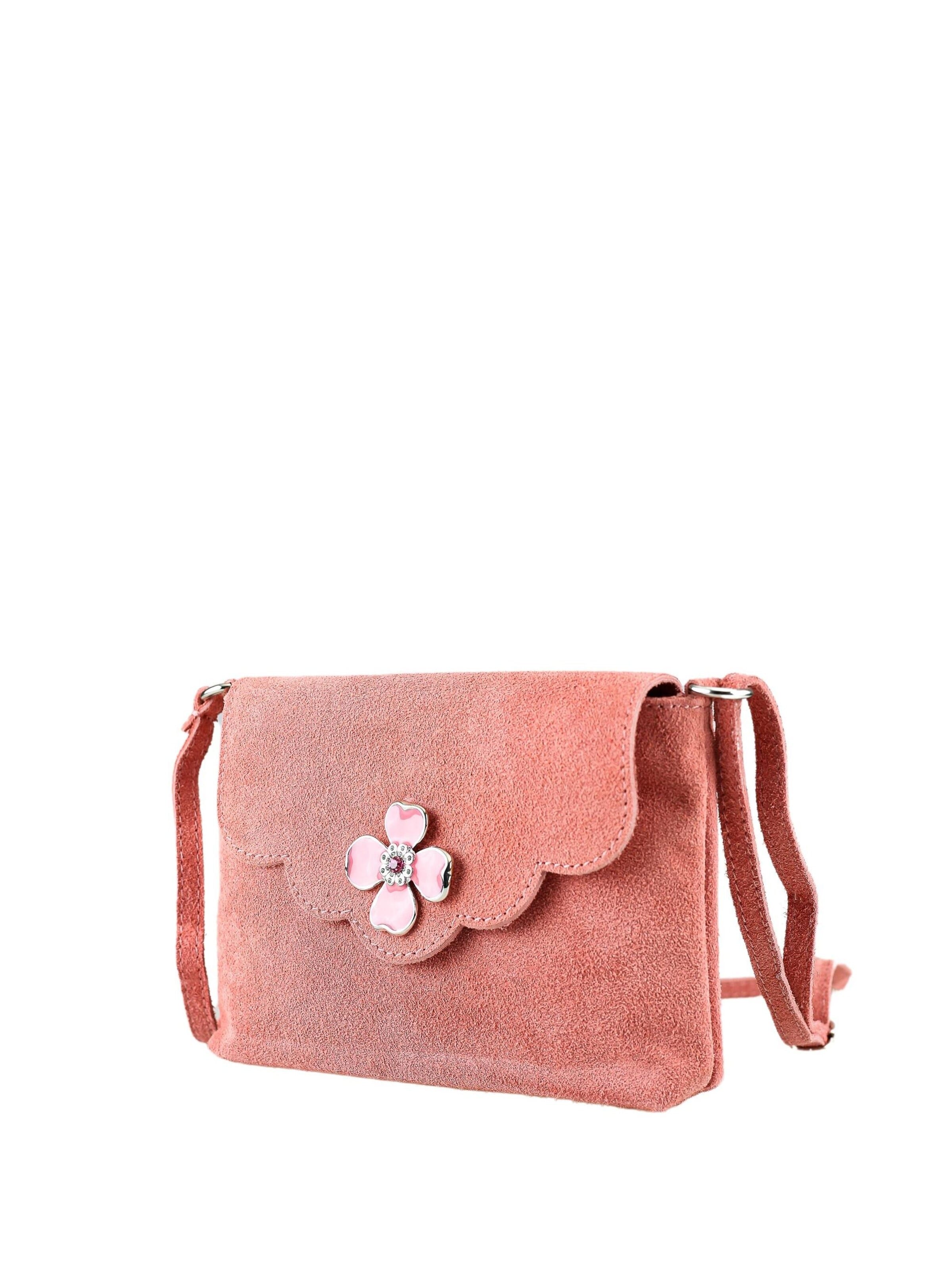 Allgäu Rebell Crossbody Bag 'Blümchen' in Pink