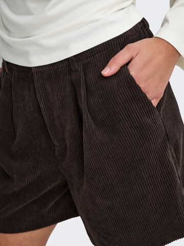 Loosefit Pantalon 'LAGATE' ONLY en marron