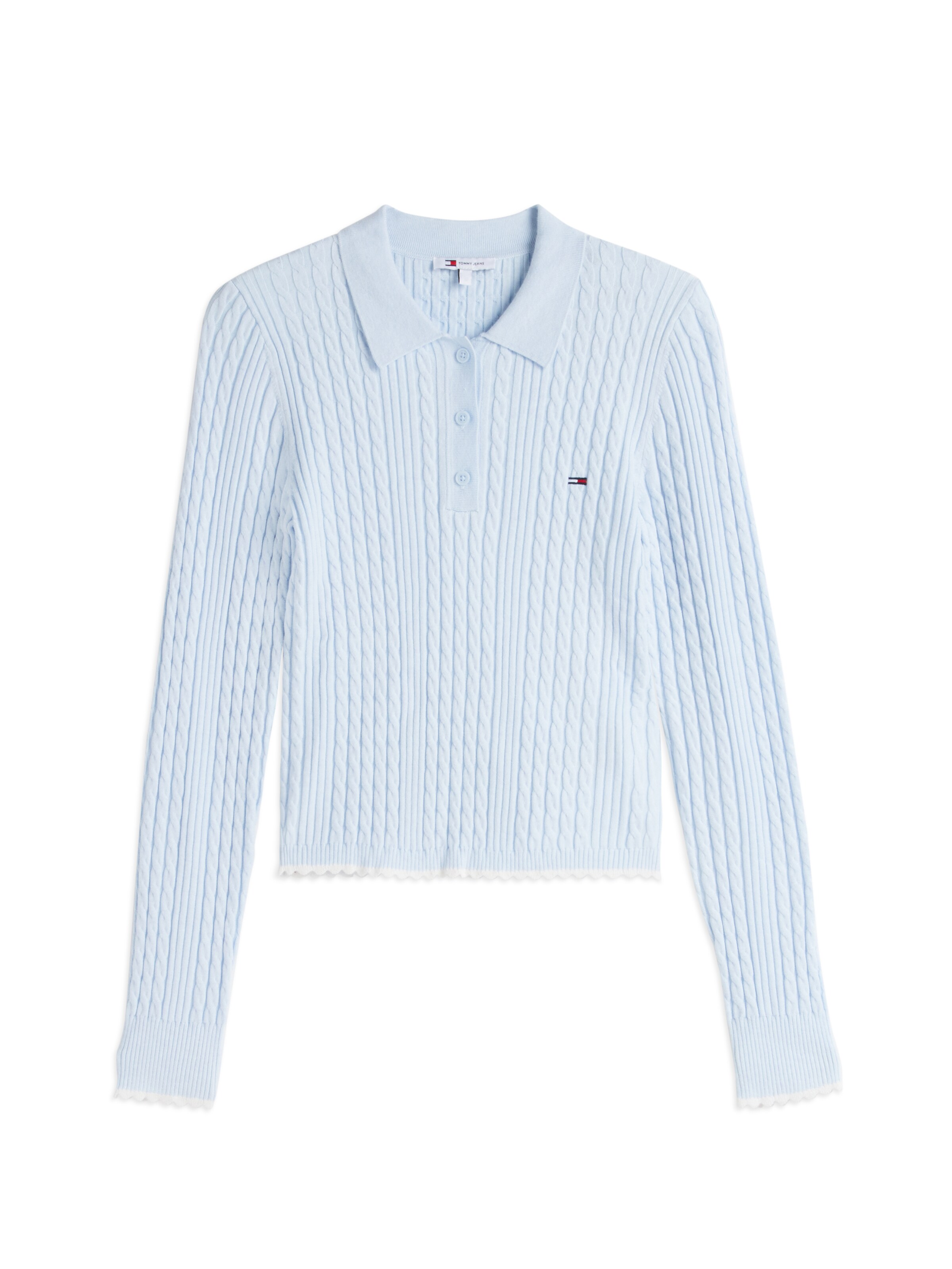 mėlyna Tommy Jeans Megztinis: priekis