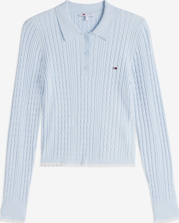 mėlyna Tommy Jeans Megztinis: priekis