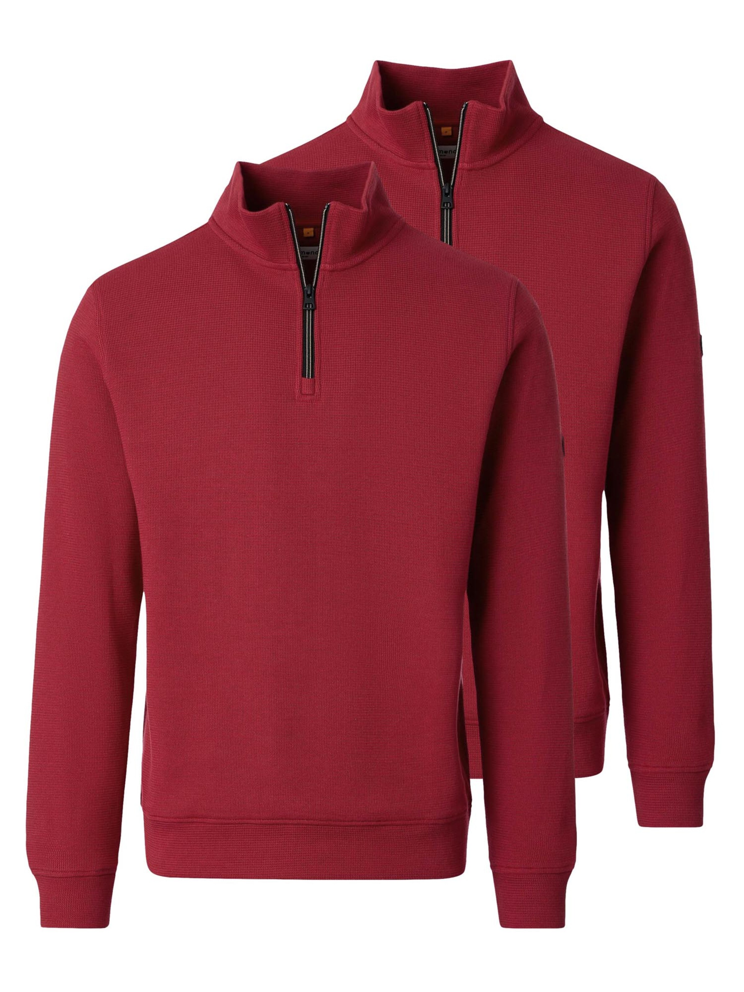 redmond Sweater 'Basic' in Red: front