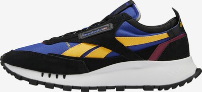 Reebok Classics Baskets basses en bleu / jaune / noir, Vue avec produit