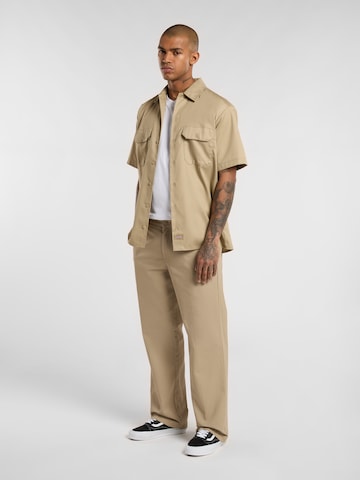 DICKIES regular Cargobukser i brun