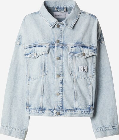 Calvin Klein Jeans Starpsezonu jaka, krāsa - zils džinss, Preces skats