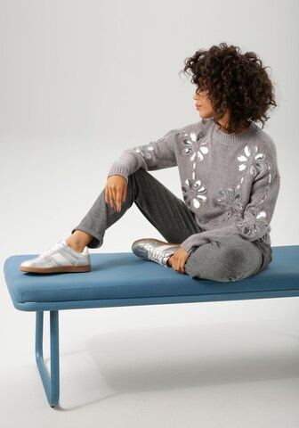 Aniston CASUAL Sweater in Grey