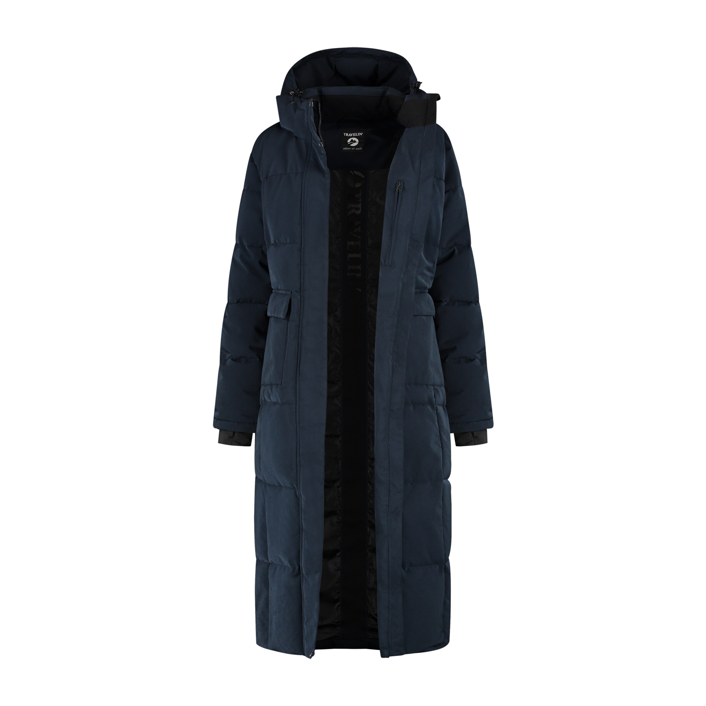 Travelin Winter jacket 'Franska' in Blue
