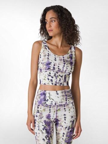 DEHA Bustier Sport-BH in Lila: Vorderseite