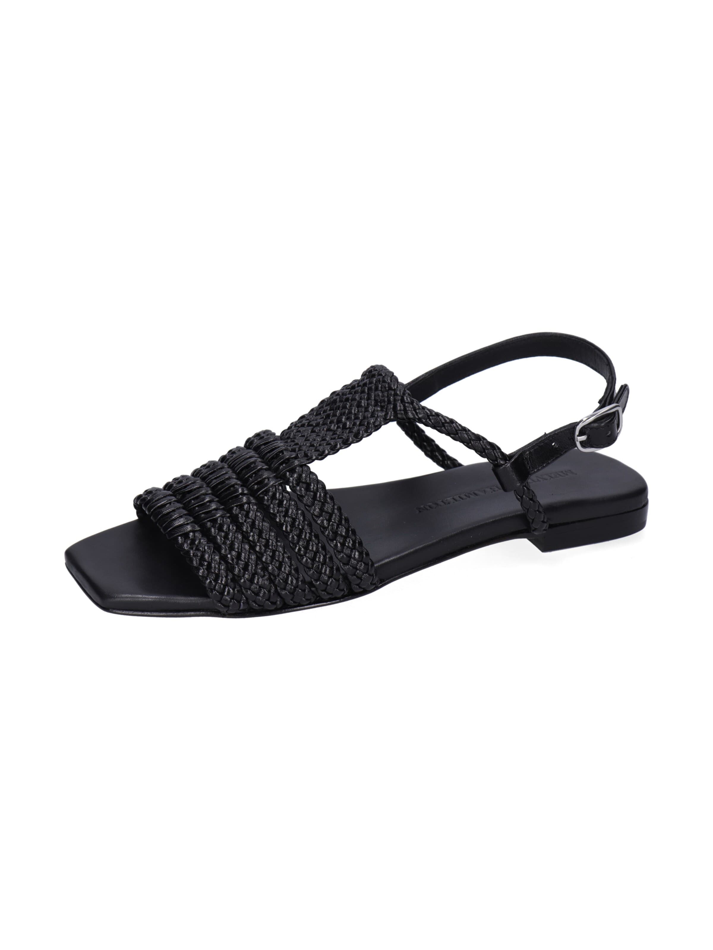 MELVIN & HAMILTON Sandals '10' in Black: front