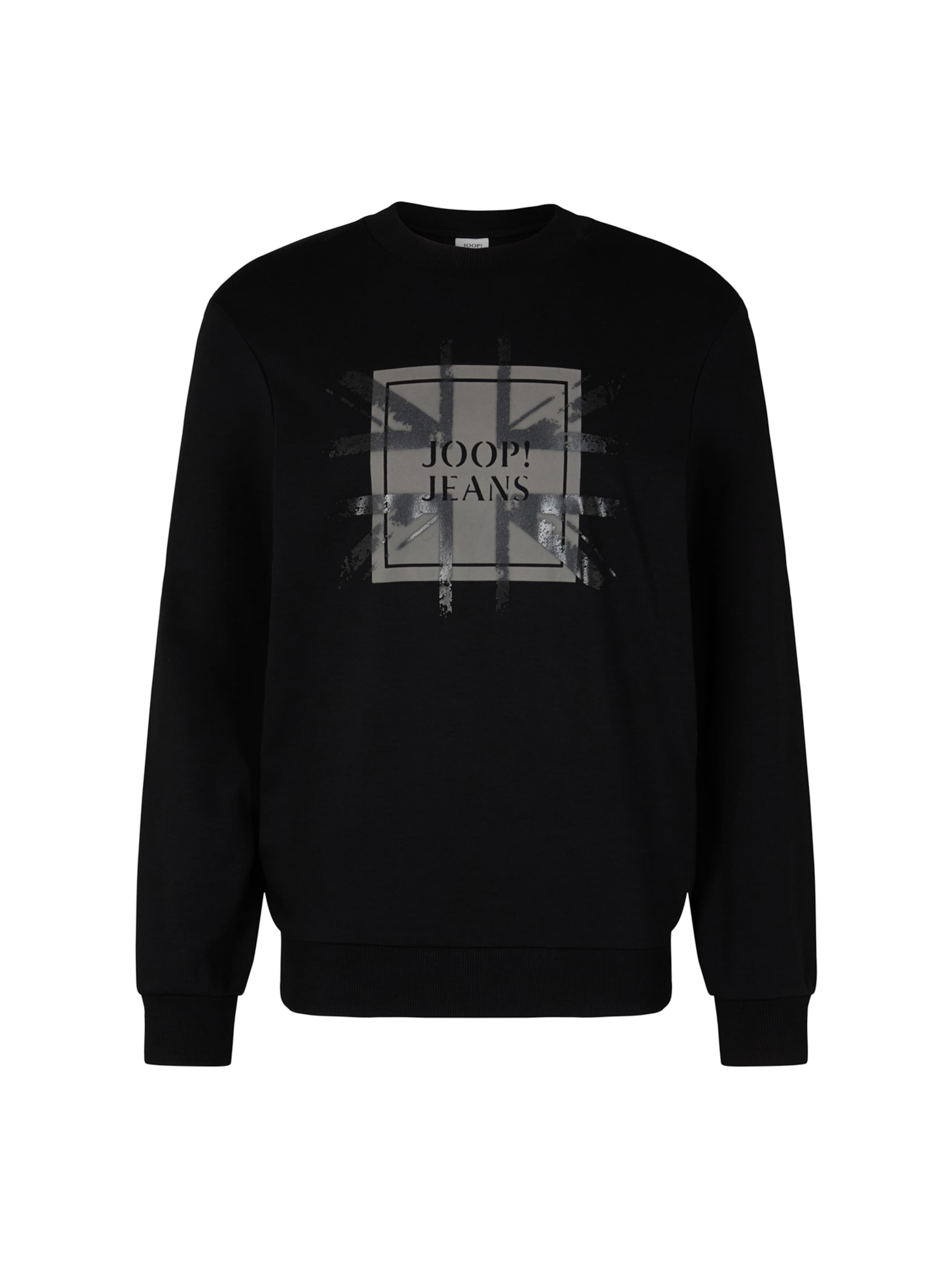 JOOP! Jeans Sweatshirt 'Aldvino' in Zwart: voorkant