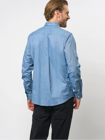 U.S. POLO ASSN. Regular fit Overhemd 'Calvert' in Groen