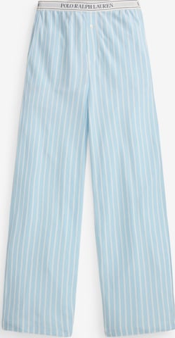 Polo Ralph Lauren Pyjamabroek ' Knit Oxford ' in Blauw: voorkant