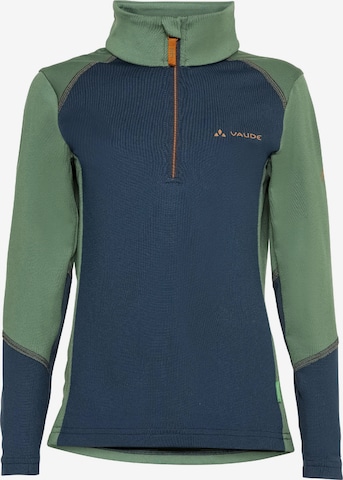 VAUDE Sportief sweatshirt 'Livigno' in Blauw: voorkant