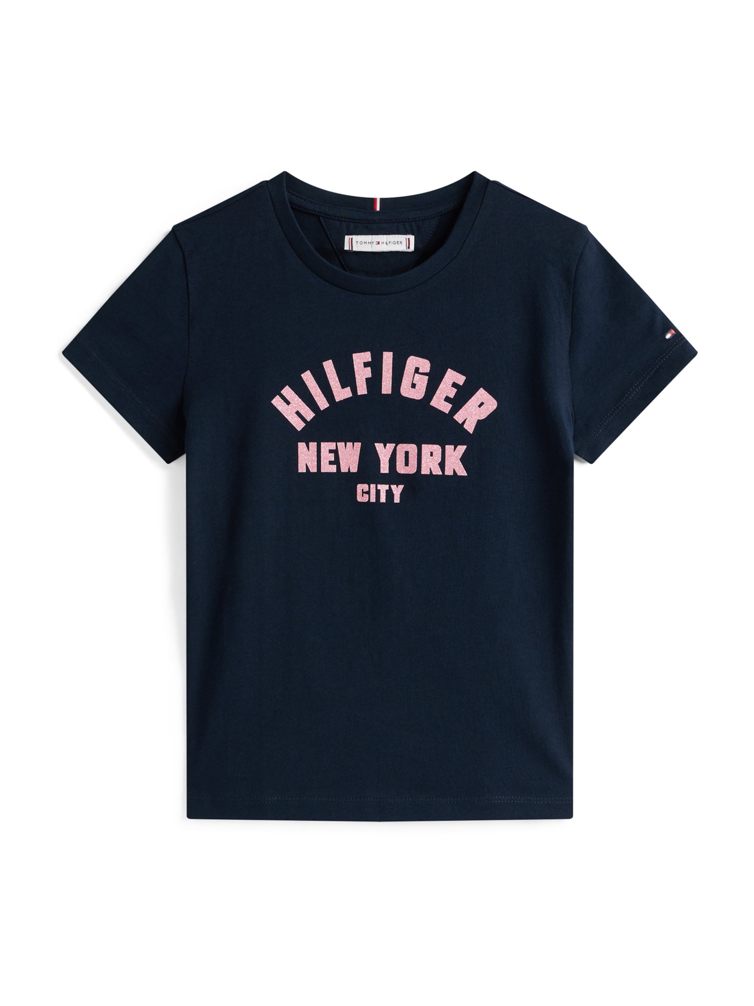 TOMMY HILFIGER Tričko – modrá: přední strana