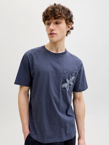 JACK & JONES Bluser & t-shirts 'JORMONTAUK' i blå