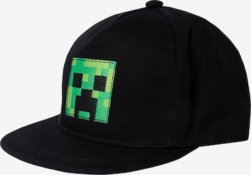 NAME IT Hattu 'NKMMINLO MINECRAFT' värissä musta: etupuoli