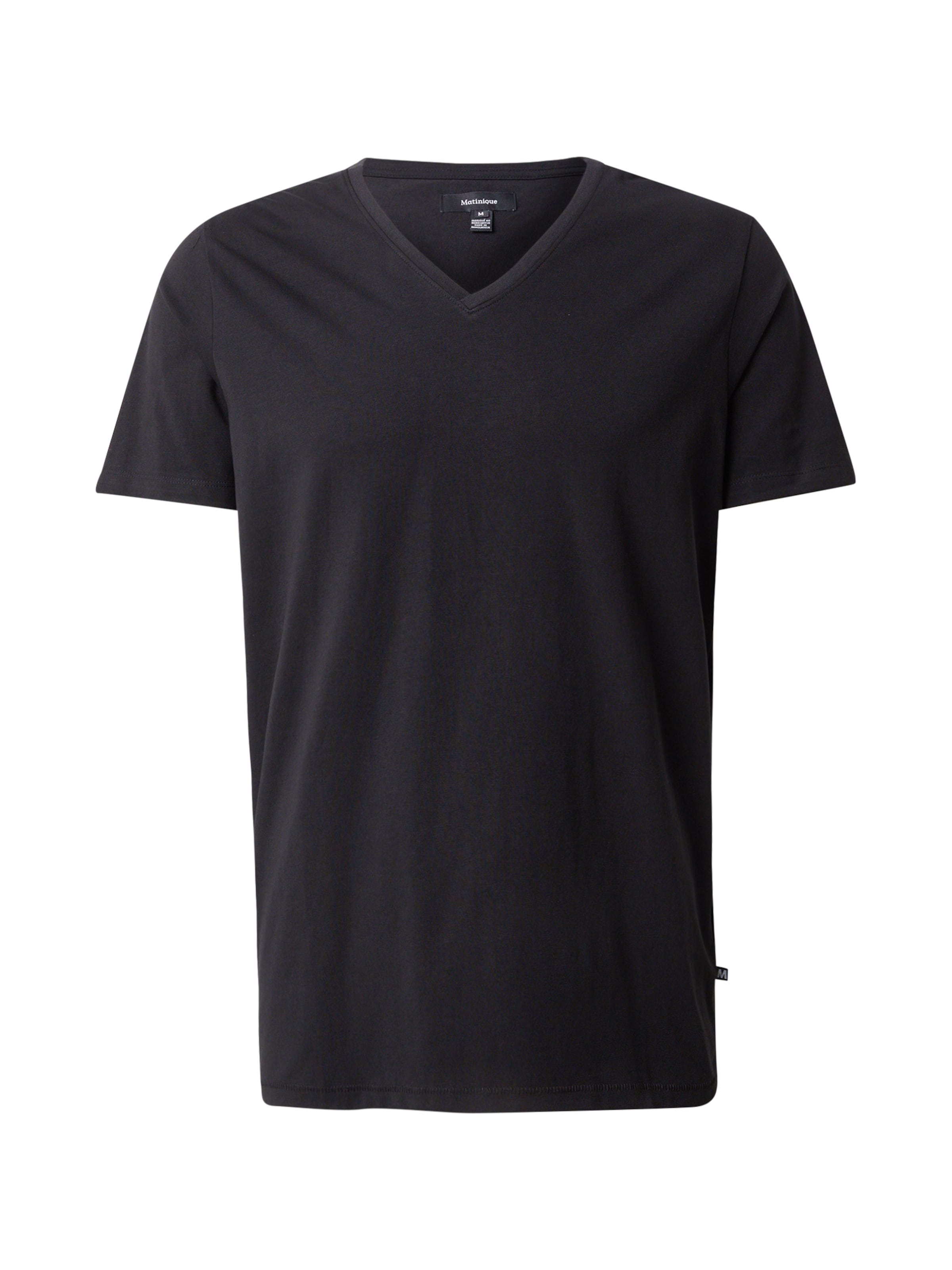 Matinique T-Shirt 'Delink' in Schwarz: Vorderseite