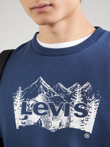 LEVI'S ® Sweatshirt in Blau