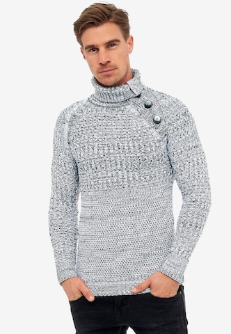 Rusty Neal Pullover in Grau: predná strana