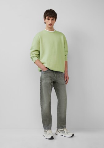 QS Sweatshirt in Groen