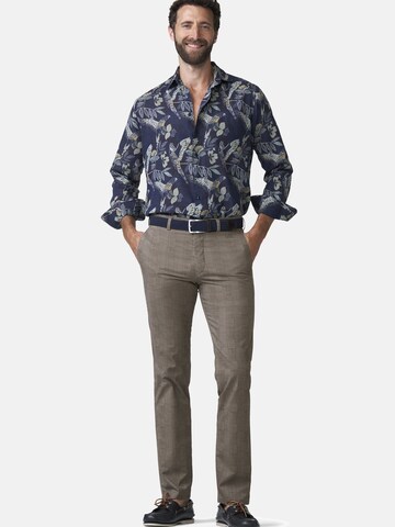 MEYER Regular Chino 'Bonn 1-5078' in Bruin