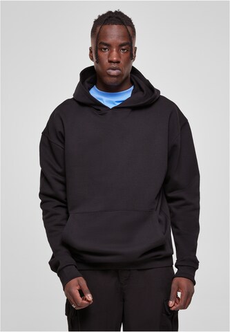 Urban Classics Sweatshirt in Black: front