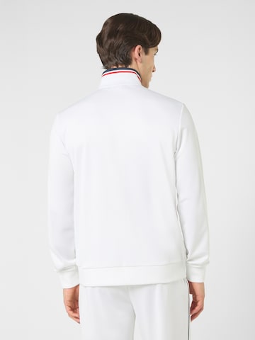 FILA - Sudadera con cremallera 'SAGANO regular taped track jacket' en blanco