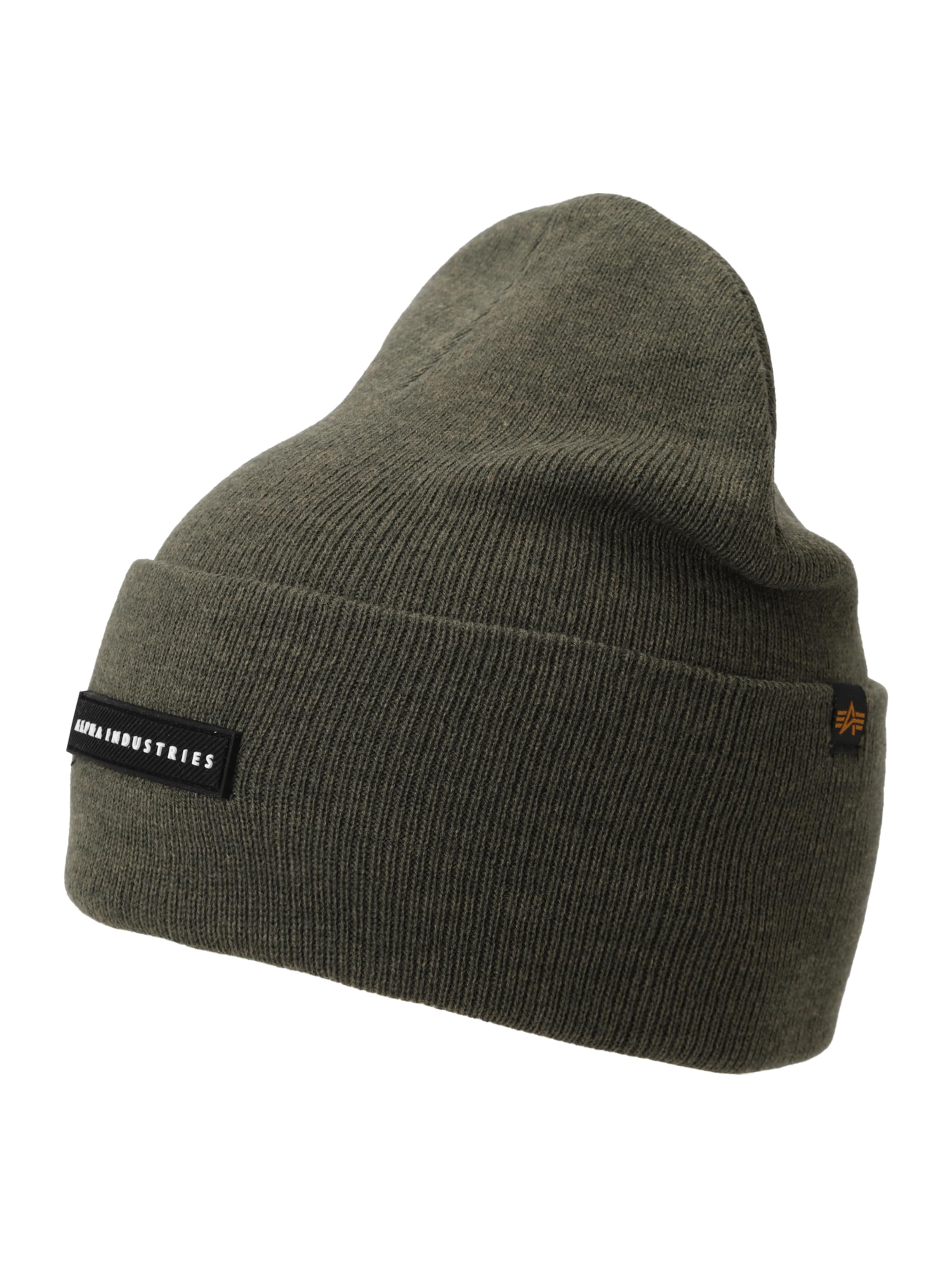 ALPHA INDUSTRIES Шапка в Зеленый: спереди
