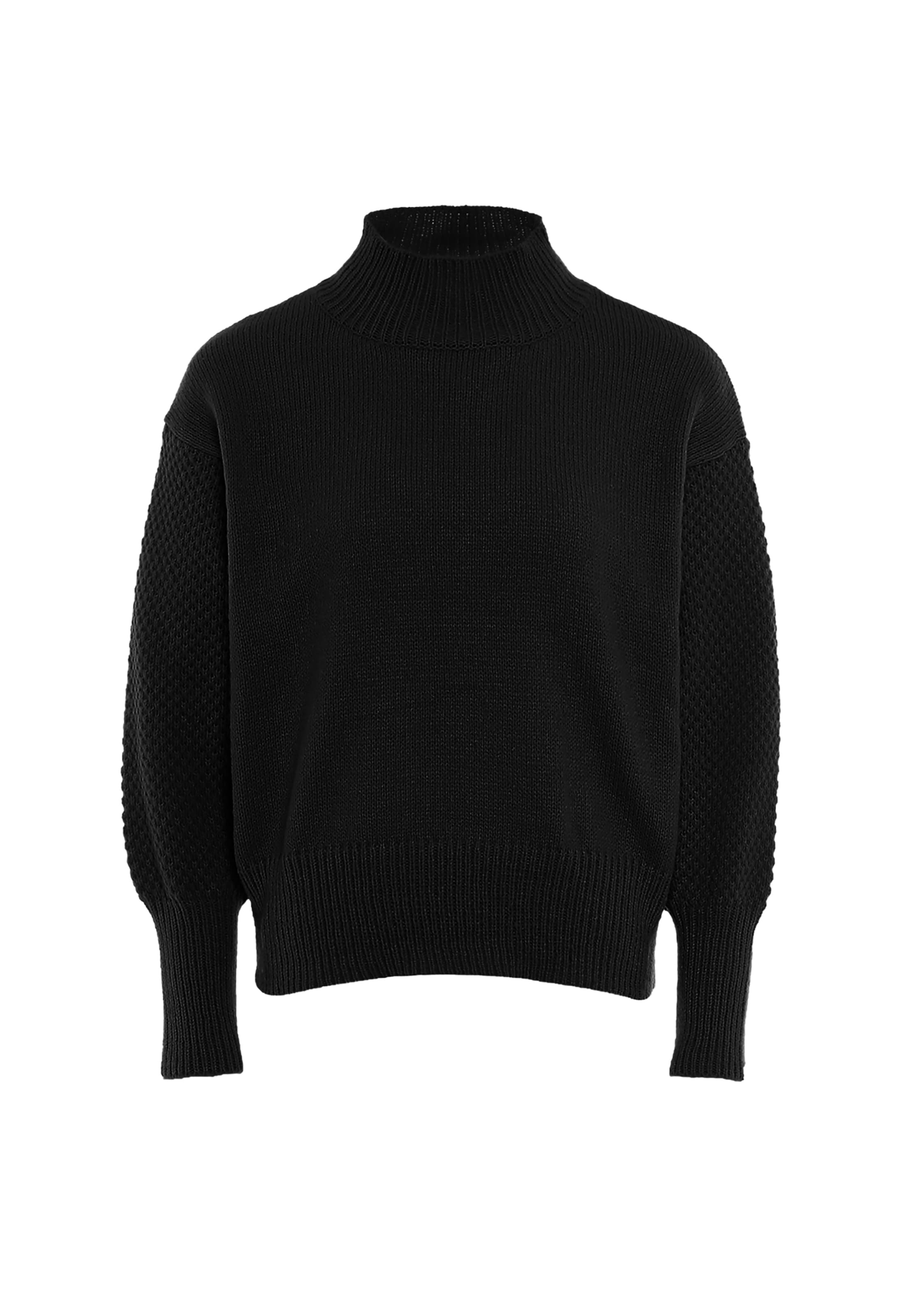 Libbi Pullover in Schwarz: Vorderseite